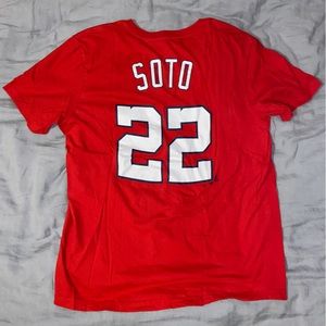 Nike - Washington Nationals - Juan Soto Officially Licensed Tee